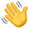wave hand